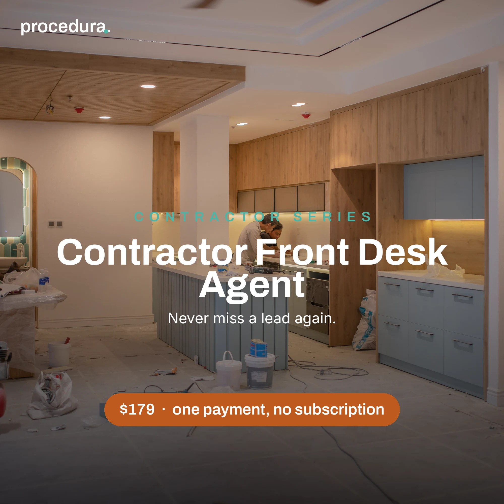 Contractor Front Desk Agent: AI agent blueprints for contractor lead handling preview