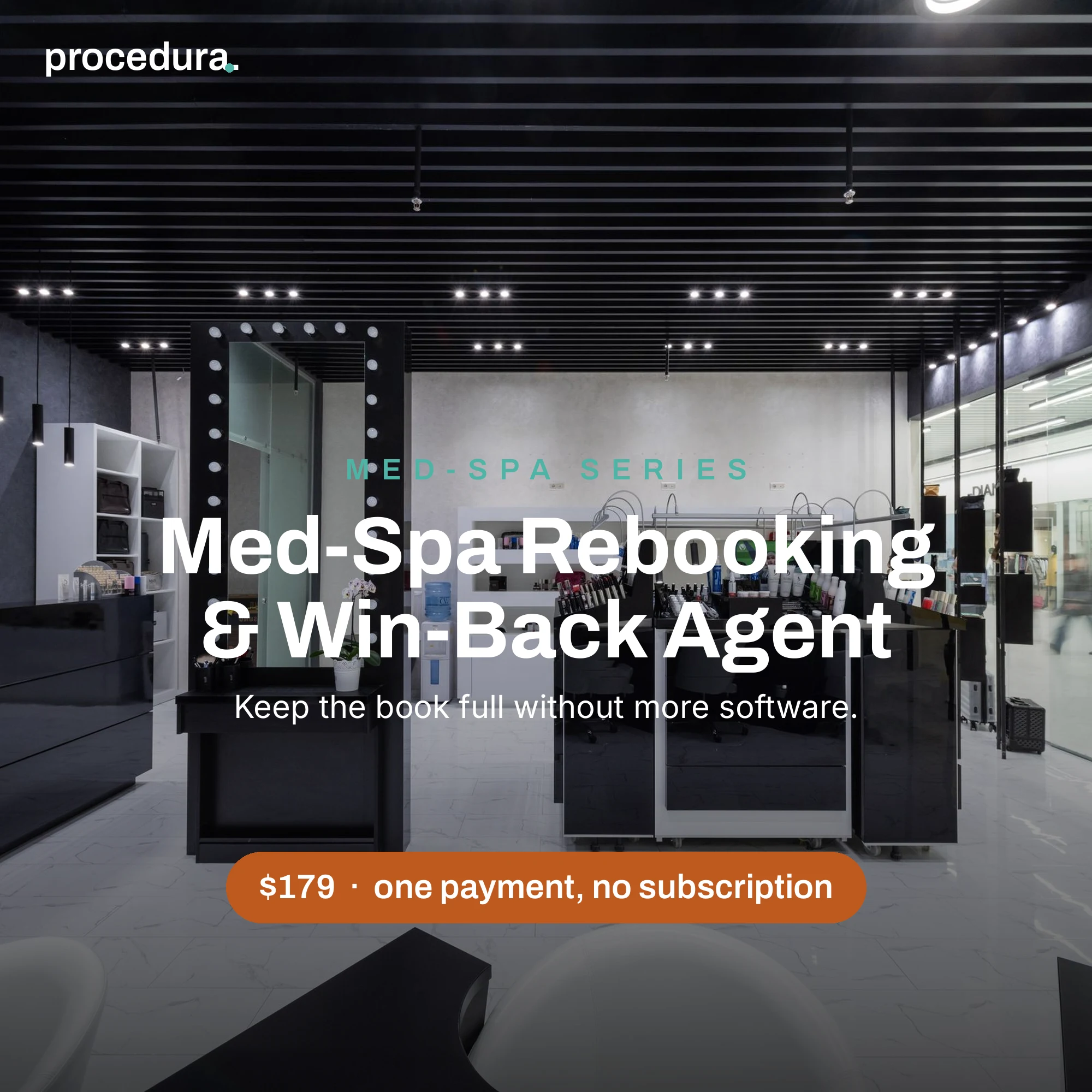 Med-Spa Rebooking & Win-Back Agent: AI agent blueprints for med-spa rebooking preview